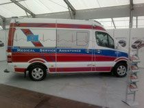 Medical Air Service Assistance GmbH & Co KG, Krankenwagen